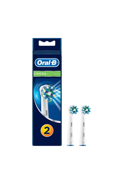 ORAL-B Şarjlı diş fırçası yedeği cross action 2'li ürün görseli