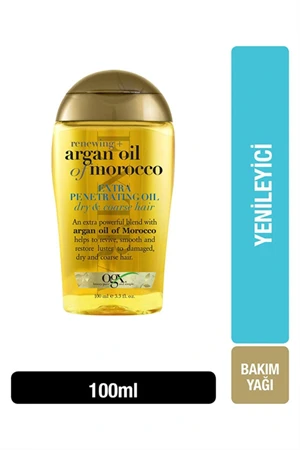 Kuru Ve Sertleşmiş Saçlar İçin Yenileyici Extra Argan Yağ 100 ml