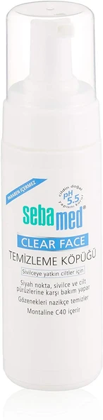 Sebamed Clear Face Sivilce ve Akne Karşıtı Yüz Temizleyici Köpük 150 ml ürün görseli 1