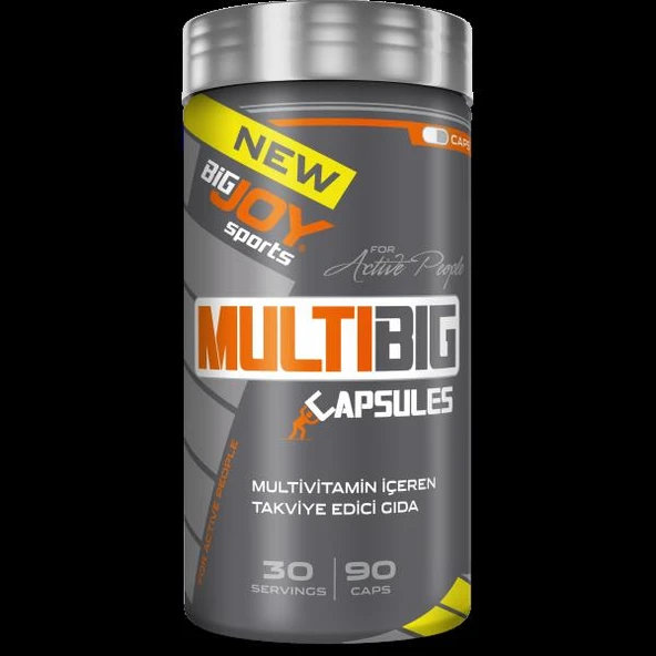 Bigjoy Sports Multibig Vitamin Mineral 90 Kapsül ürün görseli 1