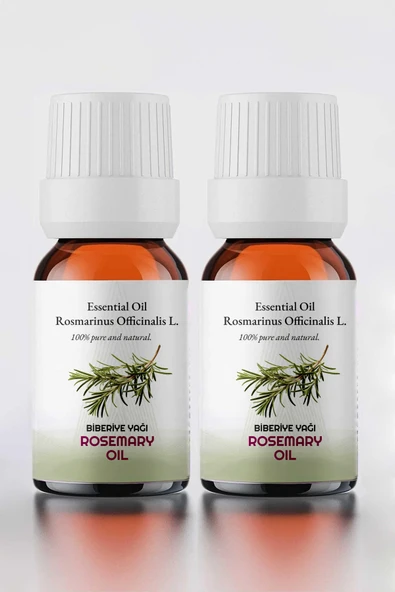 PROCLİS 2 Adet %100 Doğal Biberiye Yağı - Saf Biberiye Uçucu Yağı 10ml ürün görseli 1