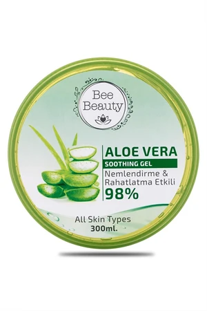 Bee Beauty Aloe Vera Jel Hyaluronik 300 ml Saç Maskesi Angelica & Argan 500 Ml - Resim 2
