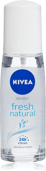 Nivea Fresh Natural Pump Sprey Deodorant Kadın 75 ml ürün görseli 1