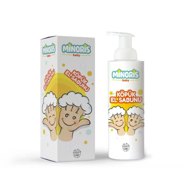 Minoris Çocuklar İçin Tamamen Doğal Köpük El Sabunu 500 ml ürün görseli 1