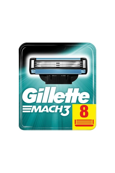 Mach3 Yedek Tıraş Bıçağı 8li ürün görseli 1