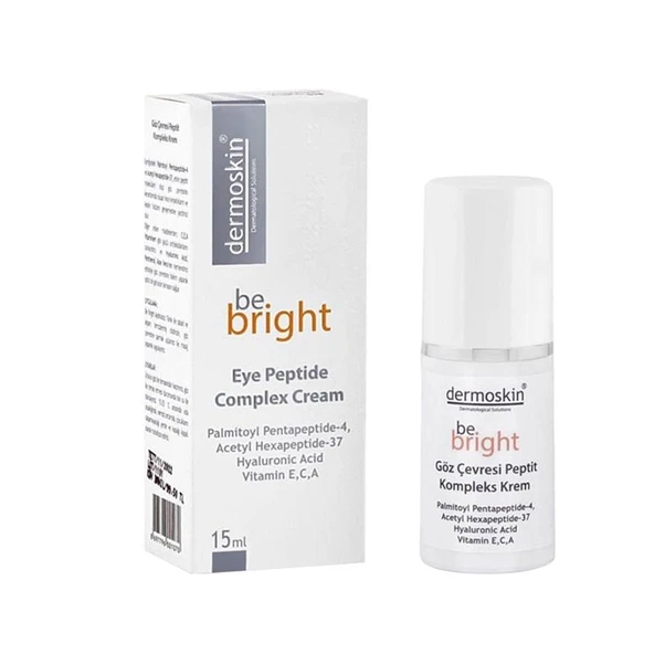 Dermoskin Be Bright Göz Çevresi Peptit Kompleks Krem 15 ml ürün görseli