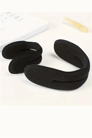 1 Adet Minimalist Dikdörtgen Saç Maşası Bandı – Kolay Topuz & Isısız Bukle Yapıcı - Resim 3