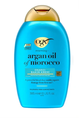 Extra Güçlü Nemlendirici ve Canlandırıcı Argan Oil of Morocco Saç Bakım Kremi 385 ml - 1