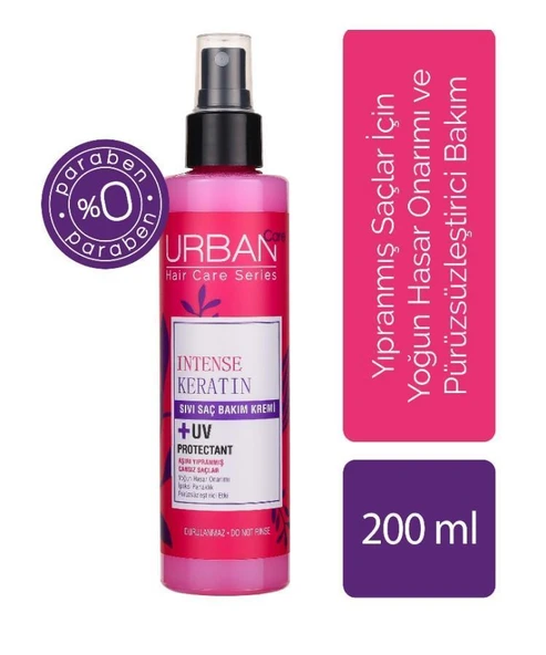 Urban Care Intense Keratin Sıvı Saç Kremi 200 ML ürün görseli