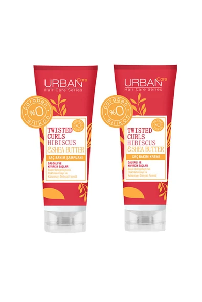 Bukle Belirginleştirici Hibiscus &shea Butter Şampuan 250 Ml + Saç Bakım Kremi 250 Ml as0323 - 2