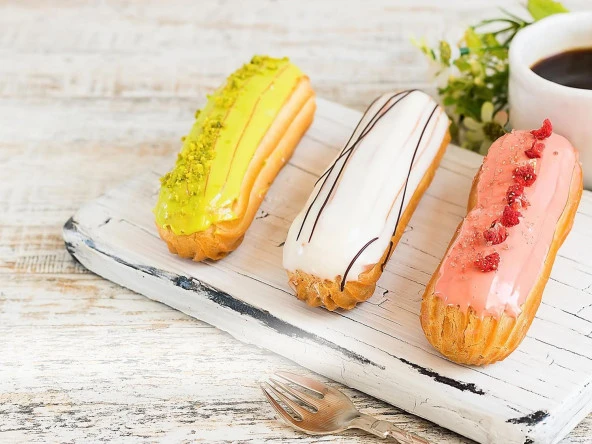 Mini Ekler Kapsülü Kağıt Kek Kapsülü Mini Tart Kek Kapsülü Muffin Ekler Kalıbı Kiraz - 2