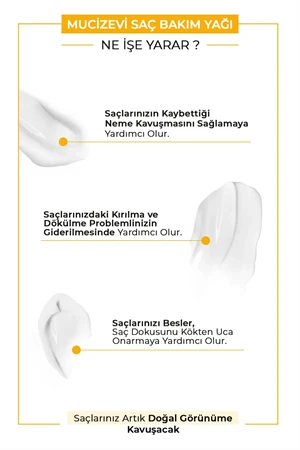 Morfose Milk Therapy Butter Oil Onarıcı Besleyici Mucizevi Saç Bakım Yağı 200 ml Saç Dökülmesi Önleyici - Resim 2