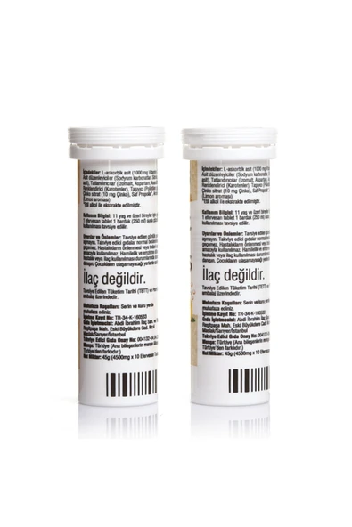 Vitamin C Çinko Propolis 20 Efervesan Tablet - Resim 6