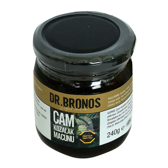 Dr. Bronos Çam Kozalak Macunu Doğal Propolisli 240 Gr ürün görseli