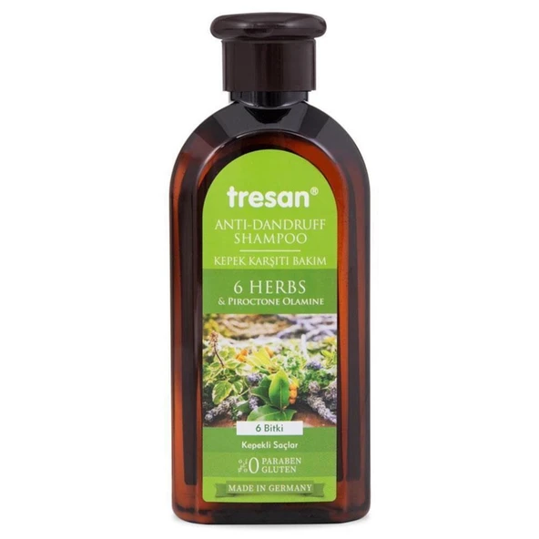 Tresan 6 Bitki Özlü Kepek Karşıtı Bakım Şampuanı 300ml ürün görseli 1
