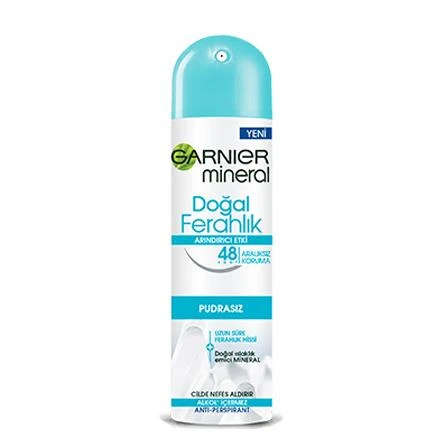 Garnier Doğal Ferahlık Deodorant Sprey 150ml ürün görseli