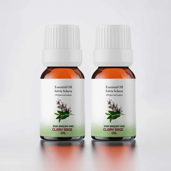 PROCLİS 2 Adet Doğal Misk Adaçayı Yağı 10ml - 5