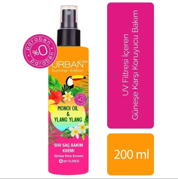 Urban Care Monoi & Ylang Ylang Oil Sıvı Saç Kremi 200 ml ürün görseli 1