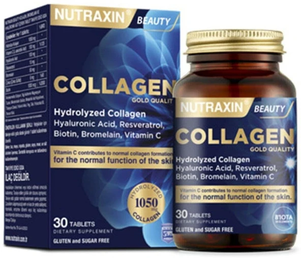 NUTRAXIN COLLAGEN 30 TABLET 1 Paket(1 x 30 Tabletten) ürün görseli