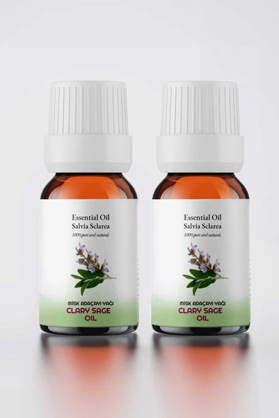 PROCLİS 2 Adet Doğal Misk Adaçayı Yağı 10ml