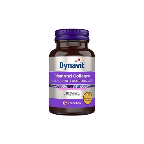 Dynavit Diamond Collagen ve Hyaluronic Acid 30 Tablet  (  1  Adet  ) ürün görseli 1