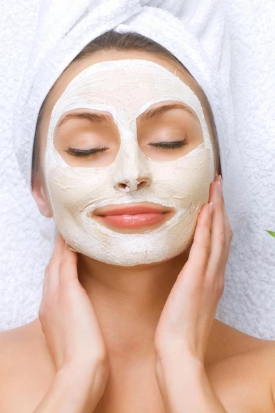 Beyaz 250 GR- Sarı Kil 250 GR-Kabak Lifli Yüz Peeling Diski-Ruşur Taşı(4 Adet) Cilt Bakım Seti - 2