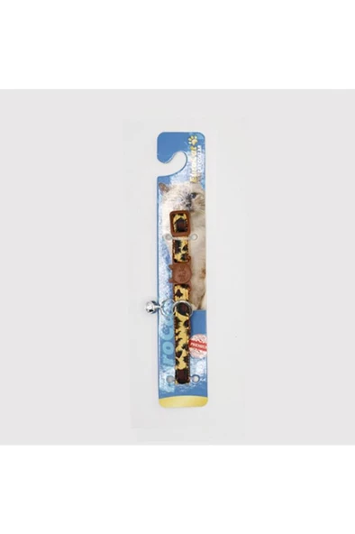 EuroCat Kedi Boy.Tas.Sarı Leopar Des.10mm28cm Tek