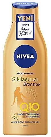 Nivea Q10 Sıkılaştırıcı + Bronzluk Vücut Losyonu 200 ml ürün görseli