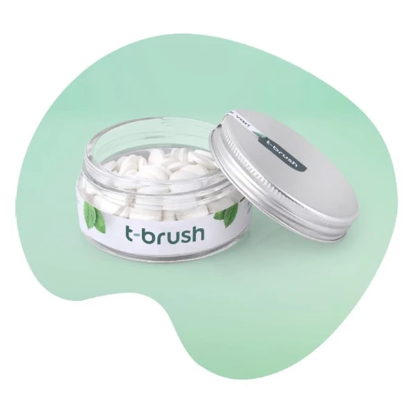 T-Brush Nane Aromalı Florürlü Diş Macunu 90 Tablet ürün görseli