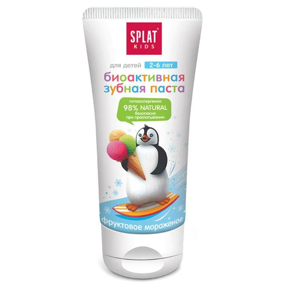 Splat Meyveli Dondurma Diş Macunu 50ml 2-6 Yaş ürün görseli