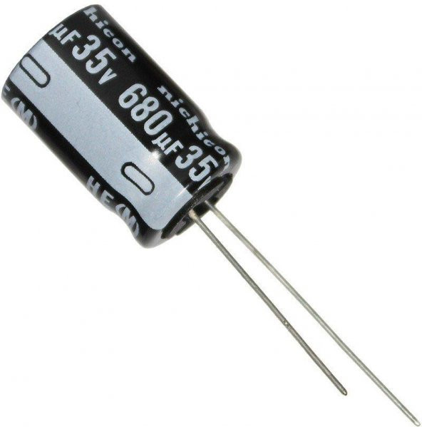 680MF 35V - 680UF 35V Elektrolitik Kondansatör 10X20 20 Adet - 1