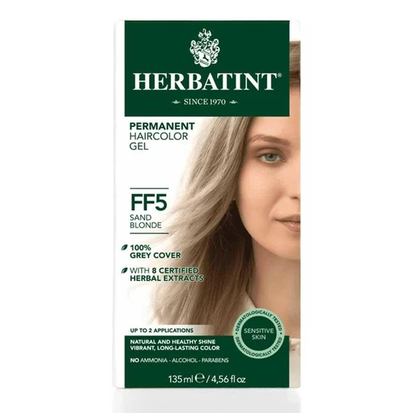 Herbatint Bitkisel Saç Boyası FF5 Blond Sable ürün görseli