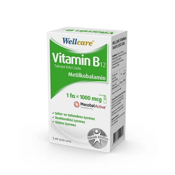 Wellcare Vitamin B12 5 ml