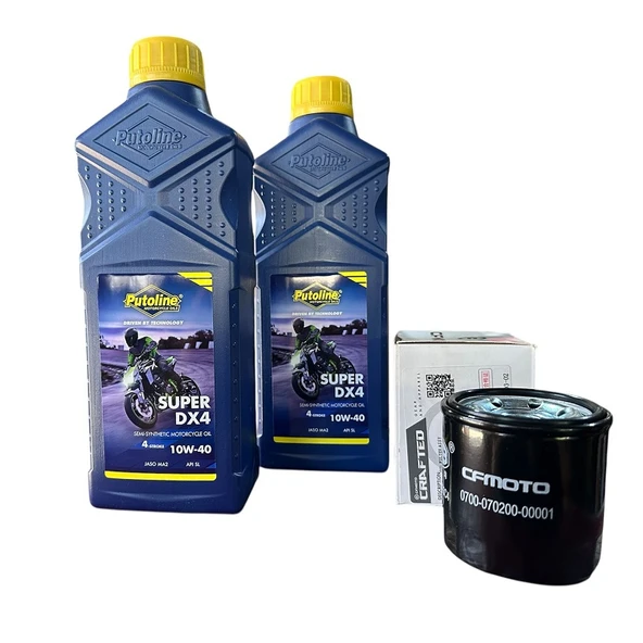 CF Moto SR 450 Yağ-Yağ Filtresi Bakım Seti Putoline
