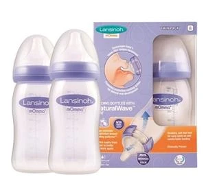 Lansinoh NaturalWave Biberon 2x240ml ürün görseli 1
