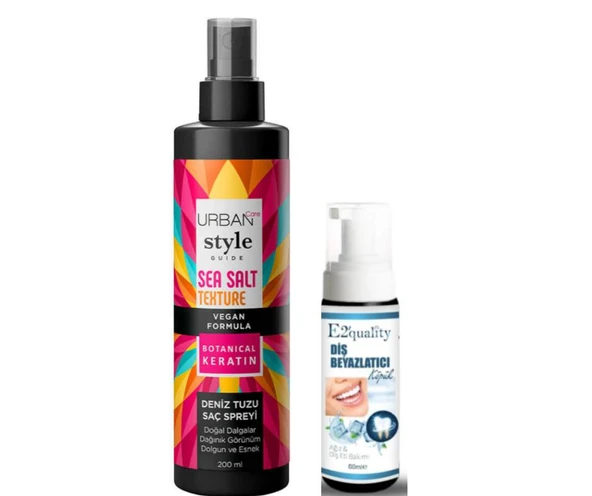 Style Guide Deniz Tuzu Saç Köpüğü- Diş Beyazlatıcı Köpük Hediye ürün görseli 1