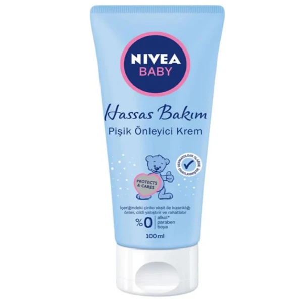 Nivea Baby Hassas Bakım Pişik Önleyici Krem 100 ml ürün görseli 1