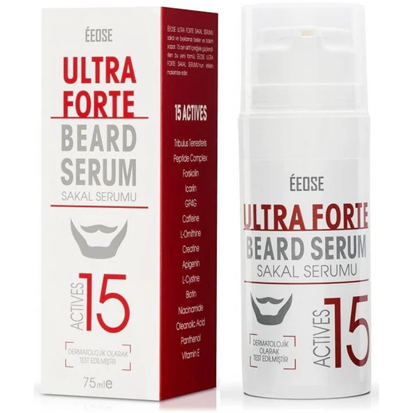 Eeose Ultra Forte Actives 15 Sakal Serumu 75 ml ürün görseli 1