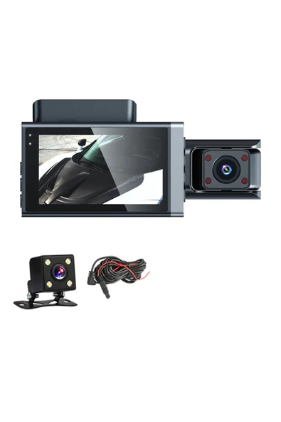 Blic Blm-87 Araç Kamerası  HD Video 3.0 LCD Ekran Geniş Açı G-Sensör Destekli - 8