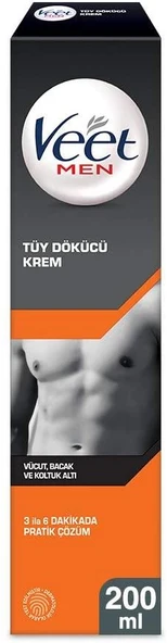 Veet Men Tüy Dökücü Krem Erkeklere Özel 200 Ml ürün görseli 1