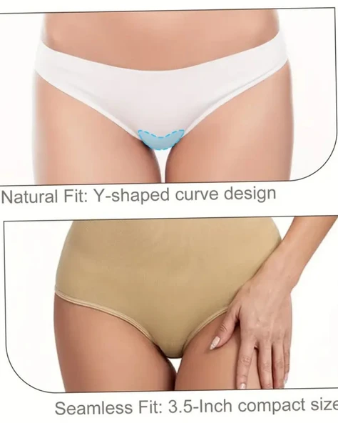 1Adet-Nefes Alabilir Görünmez Koruma Pedi – Kaymaz, Anti-Teşhir, Yıkanabilir - Resim 3