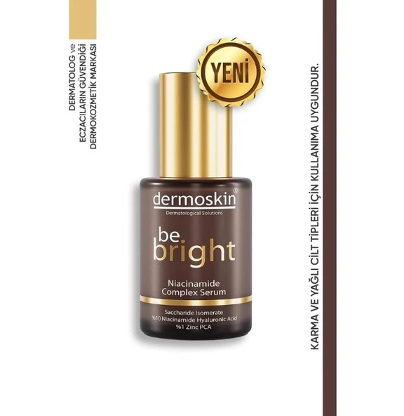 Dermoskin Be Bright Niacinamide Complex Serum 30 ml ürün görseli