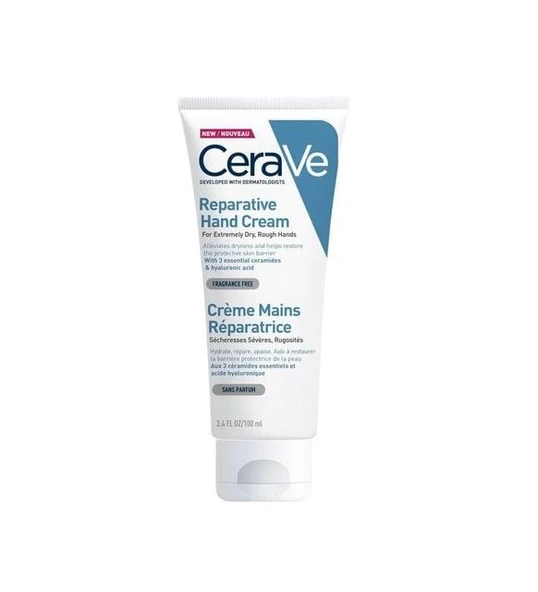Cerave Reparative Hand Cream 100 ml Nemlendirici El Kremi - Diş Beyazlatıcı Köpük Hediye ürün görseli 1