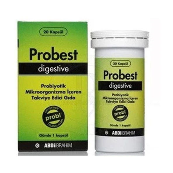 Probest Digestive Probiyotik 20 Kapsül ürün görseli