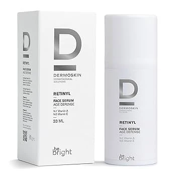 Dermoskin Be Bright Retinil Face Retinol İçeren Yüz Serumu 33 ML - Diş Beyazlatıcı Köpük Hediye ürün görseli 1