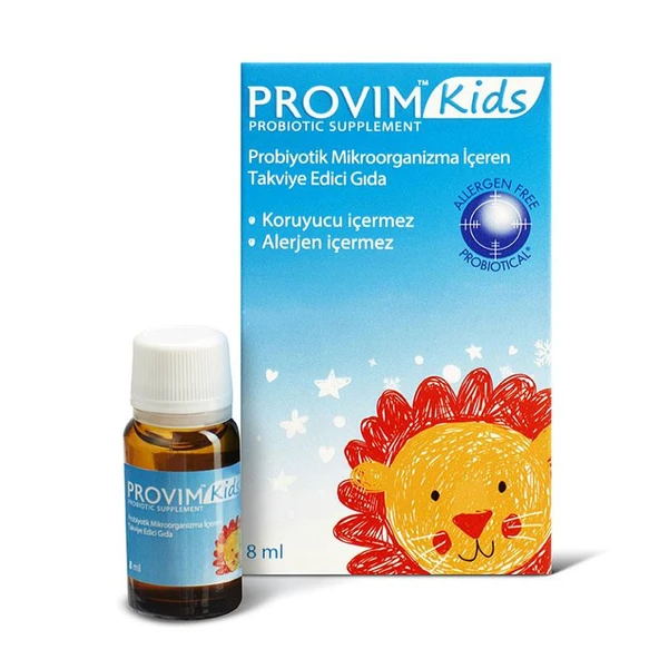 Wellcare Provim Kids Damla 8 ml ürün görseli