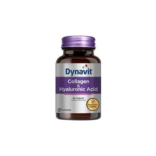 Dynavit Collagen ve Hyaluronic Acid Tablet 30 Tablet  (  1  Adet  ) ürün görseli 1