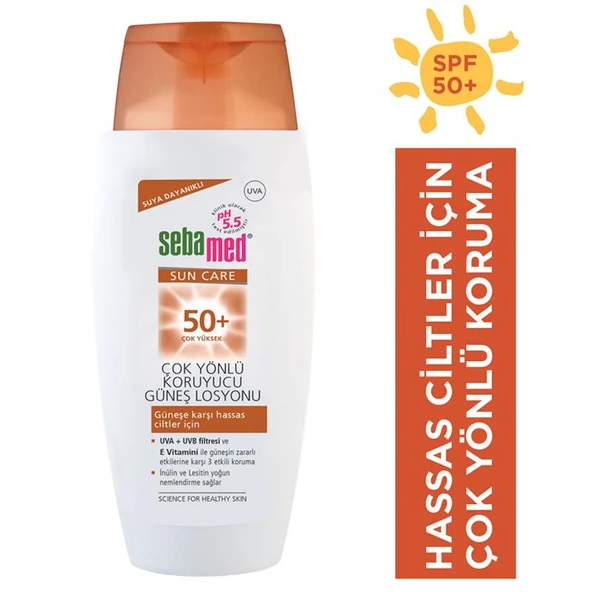 Sebamed SPF 50 Çok Yönlü Koruyucu Güneş Losyonu 150 ml ürün görseli 1