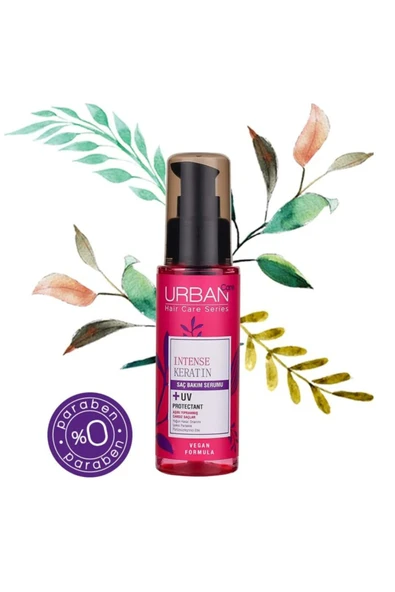 Intense Keratin Anti Frizz Smoothing Silky Hair Serum 75 Ml ,,,,serum019 - Resim 4