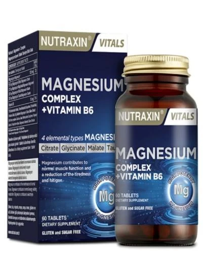 Nutraxin Magnesium Complex 60 Tablet ürün görseli 1